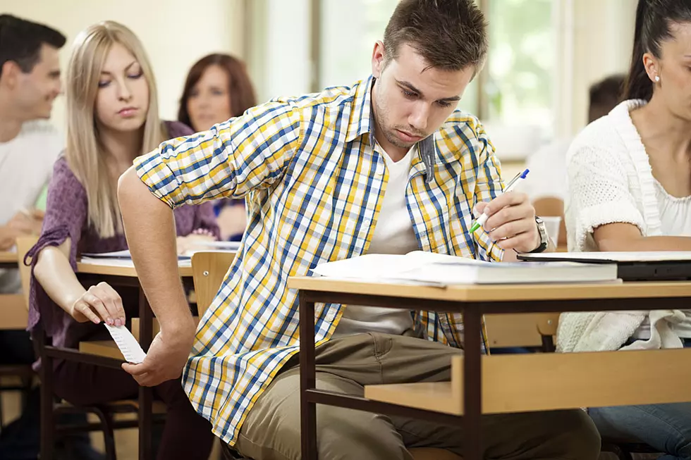 Watch the Most Hazardous Way to Cheat on a Test You’ll Ever See