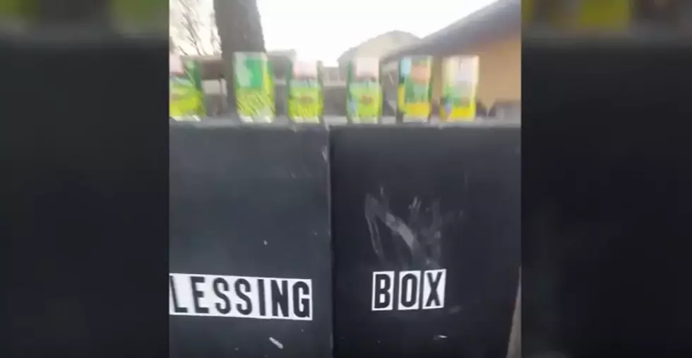 Texan Creates Blessing Box in Big Spring and It’s Exactly What it Sounds Like